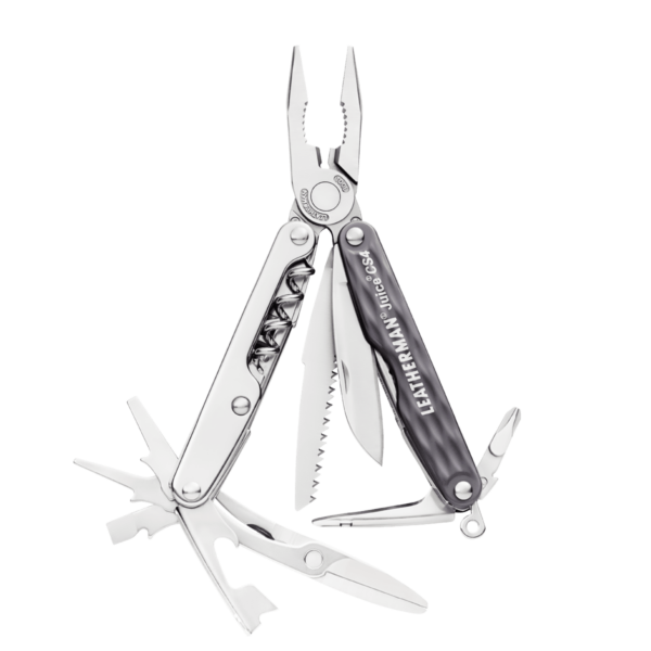 LEATHERMAN, Micra llavero multiherramienta con tijeras de resorte